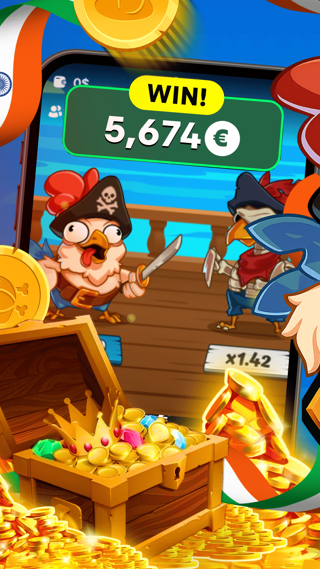 Chicken Pirate Screenshot